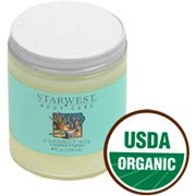 Coconut Oil Virgin Organic - 8 Oz