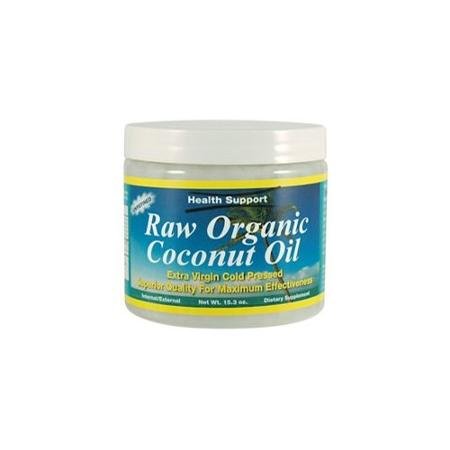 Health Support Coconut Oil Raw Unrefined 15.3 Fz