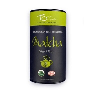 Organic Matcha Green Tea - Touch Organic 50g. - USDA Certified Organic Matcha Green Tea Powder. Perfect for any time of the year. Try Iced for a Flavor explosion!