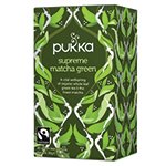 Pukka Organic Teas Supreme Matcha Green Green Teas 20 tea sachets (a) - 2pc