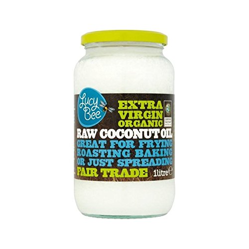 Lucy Bee Extra Virgin Raw Organic Coconut Oil 1L