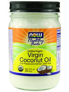 Now Foods Coconut Oil Virgin Organic (12 oz)( Triple Pack)