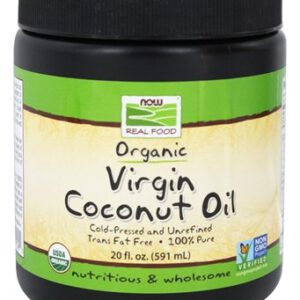 NOW Foods - Virgin Coconut Oil Organic - 20 oz.