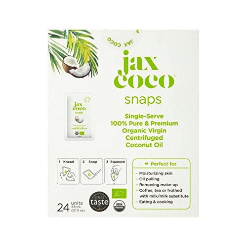 Jax Coco Coconut Oil Beauty Snaps 24 per pack - Pack of 6