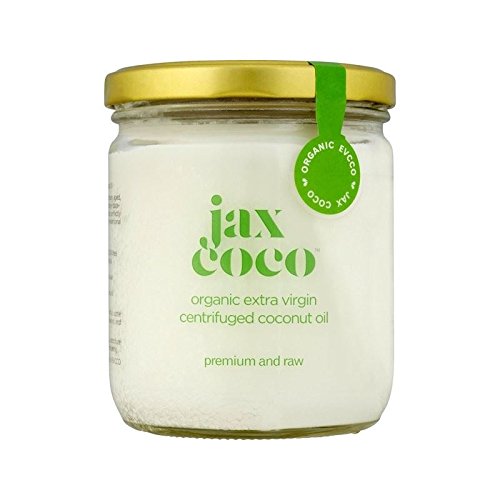 Jax Coco Coconut Oil Organic Fairtrade Centrifuged 400ml - Pack of 6