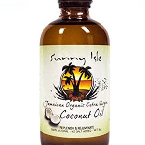 Jamaican Organic Extra Virgin Coconut Oil 4 Oz. /w applicator