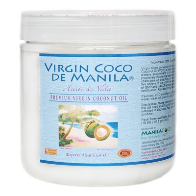 Organic 100% Virgin Coconut Oil Dietary Supplement - Natural Appetite Suppressant & Weight Loss that Does Not Strain the Liver : No Unproven Exotic Substances