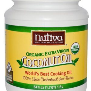 Nutiva Certified Organic Virgin Coconut Oil -- 54 fl oz