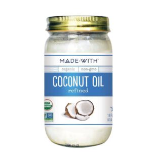 Made With Oil Coconut Refined Organic