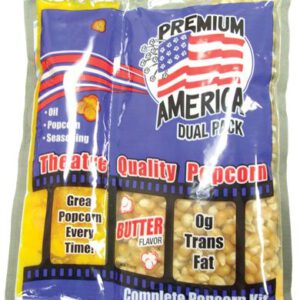 Great Western Popcorn W/Coconut Oil 8OZ 24/BX #10054