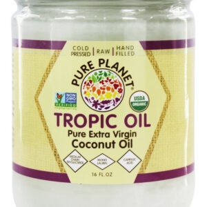 Pure Planet Tropic Oil Organic Coconut Oil -- 16 fl oz