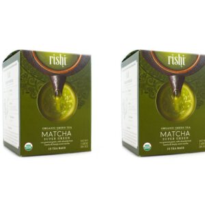 Rishi Tea Organic Matcha Super Green Tea Bags