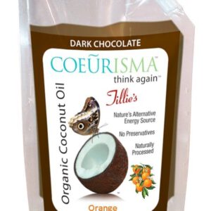 Coeurisma Orange Dark Chocolate Coconut Oil - Tillie's (5 Ounce)