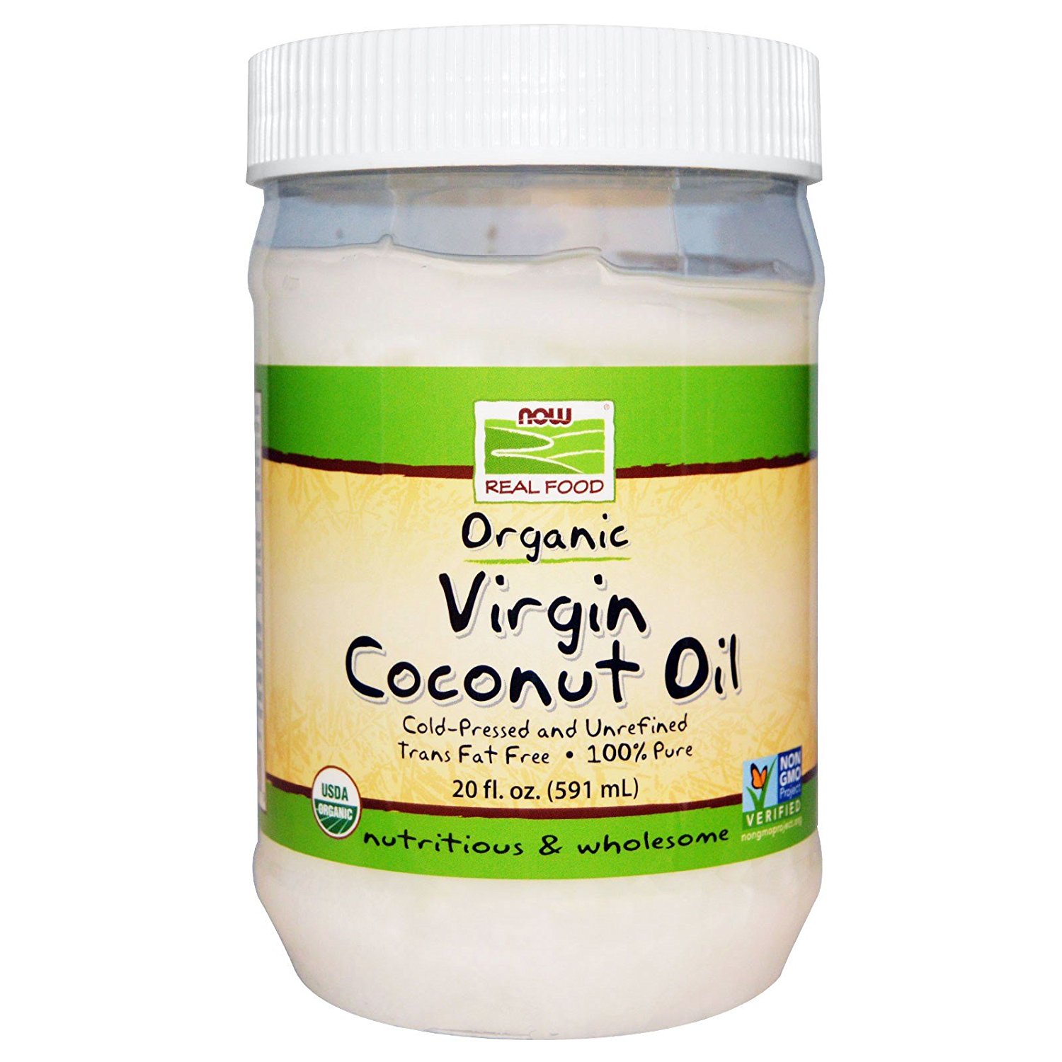 NOW Foods - Virgin Coconut Oil Organic - 20 oz. ( Multi-Pack)