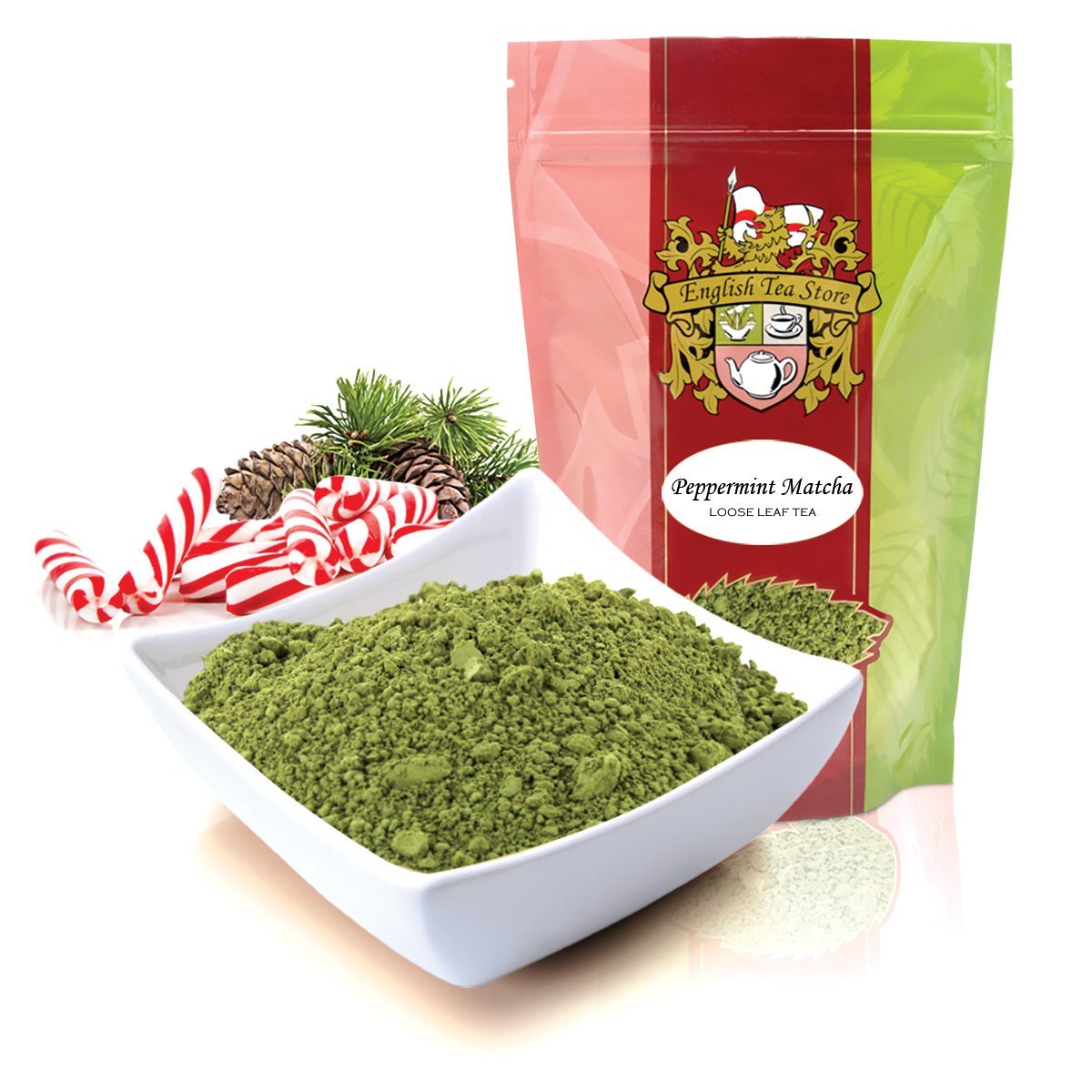 Peppermint Matcha Green Tea - Loose Leaf (2 ounce)