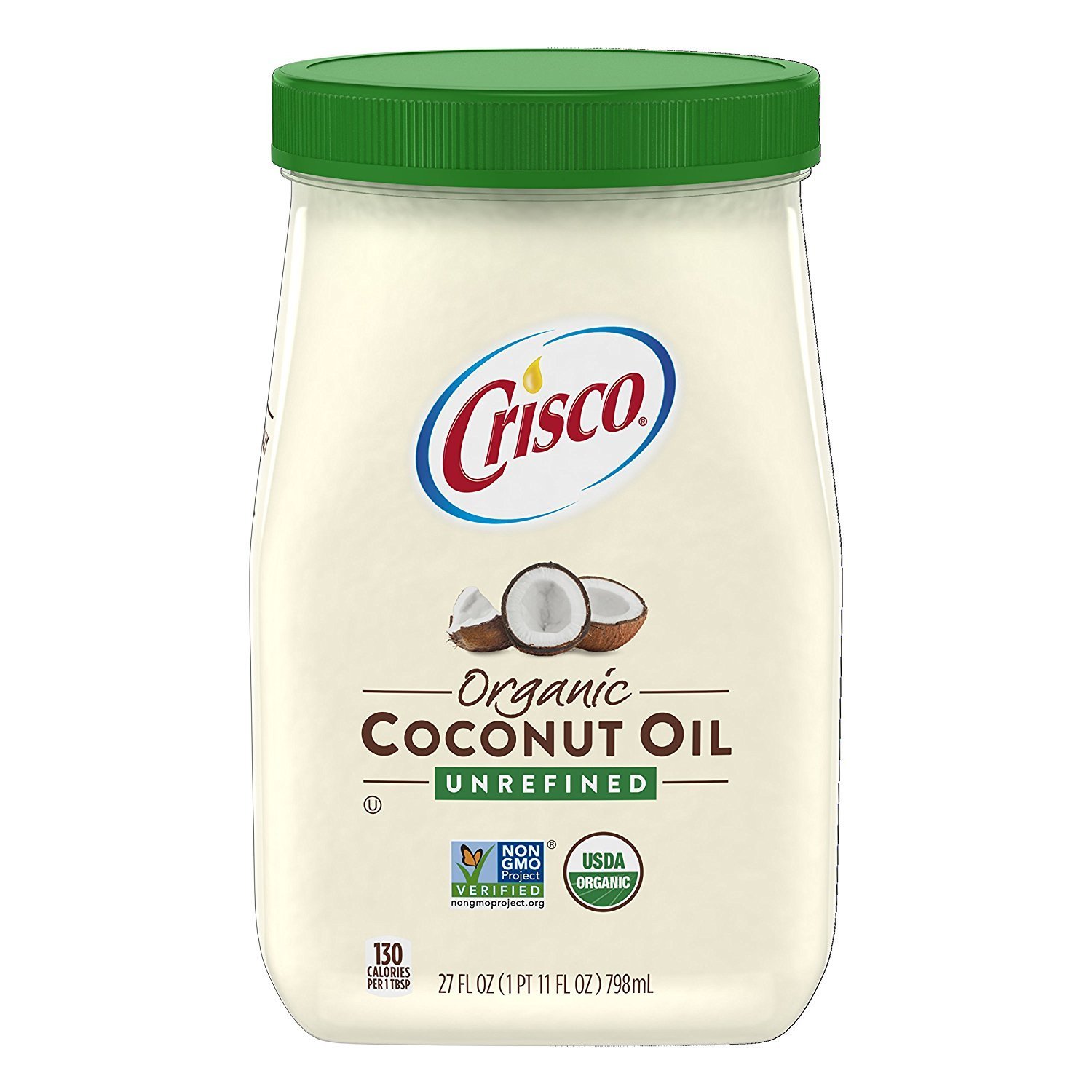 Crisco Unrefined Organic Coconut Oil. 27 OZ.