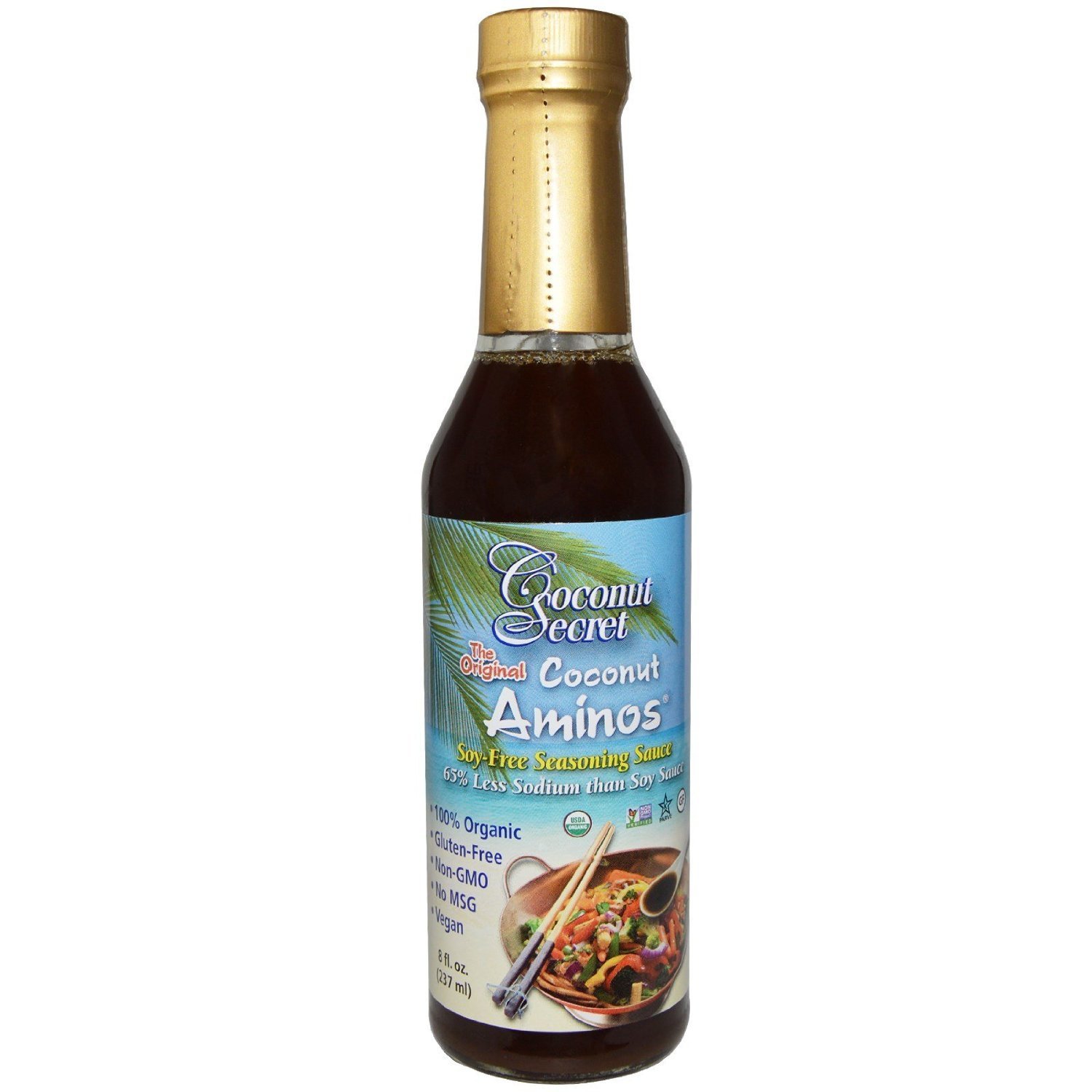 Coconut Secret Coconut Aminos Sauce Organic 8 oz (1 Pack)