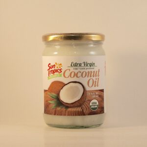 Organic Extra Virgin Coconut Oil 16oz Pack of 2 By Suntropics