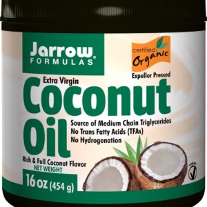 Jarrow Formulas - Extra Virgin Coconut Oil 16 Oz Pack Of 6