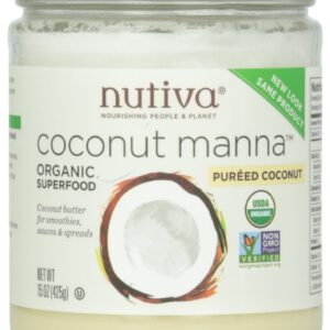 Nutiva Coconut Manna 15 oz Pack of 5