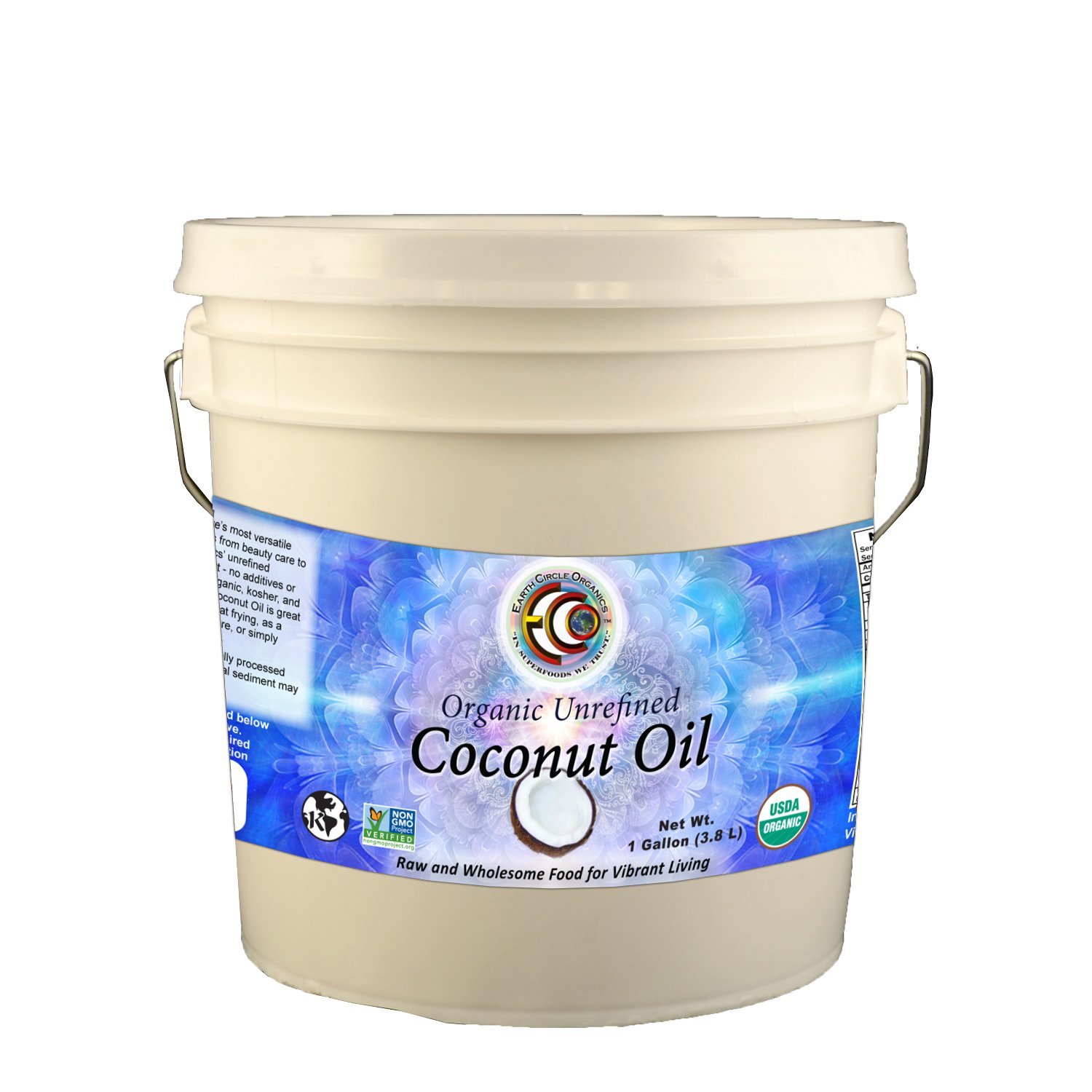 Earth Circle Organics Organic Coconut Oil