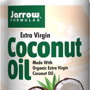 Jarrow Formulas - Coconut Oil (Extra Virgin) 1000mg 120 gels (Pack of 3)