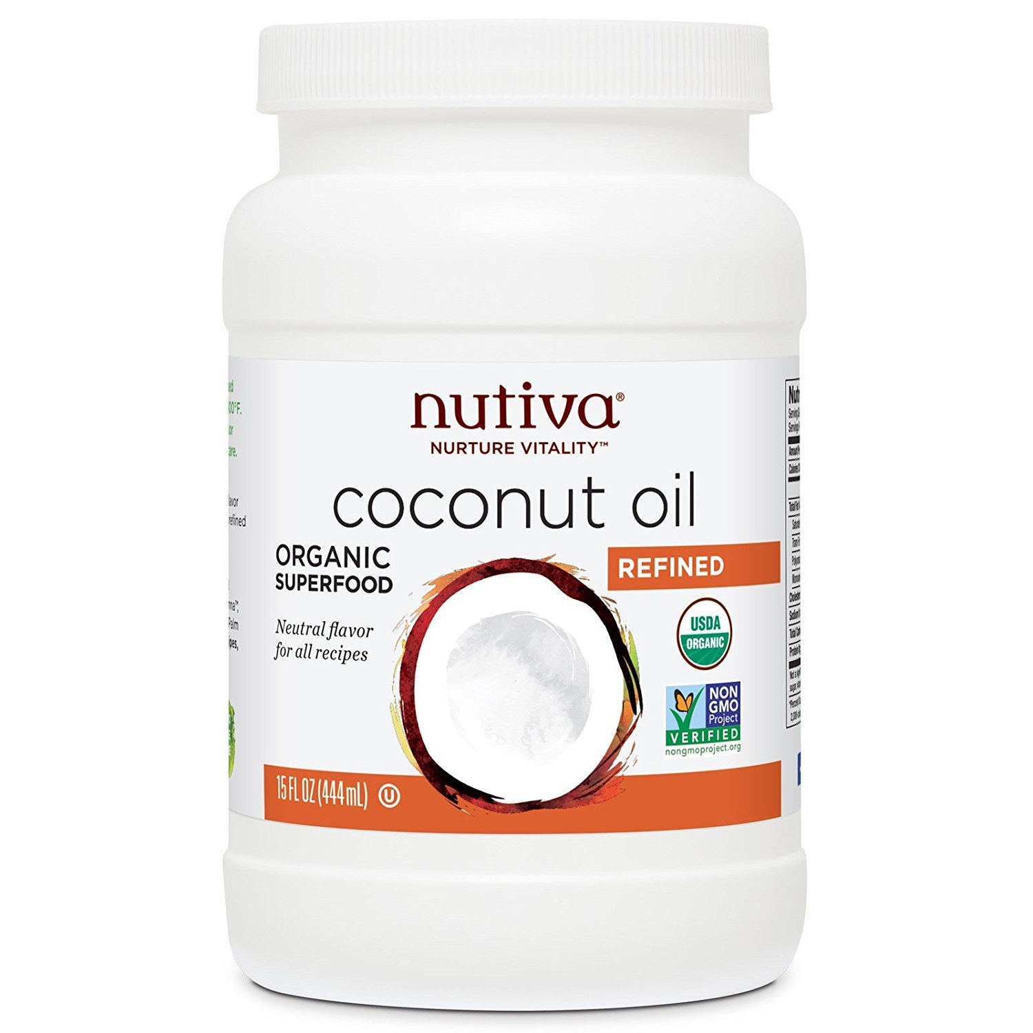 Nutiva Organic Refined Coconut Oil