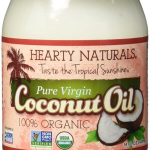 Hearty Naturals Pure Virgin Coconut Oil