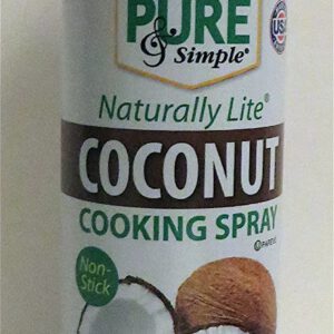 Pure & Simple Naturally Lite Coconut Cooking Spray 5 oz. (142g)