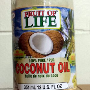 Fruit of Life Coconut Oil 12 Oz