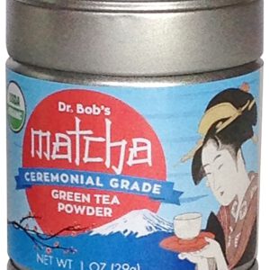 Organic Matcha Green Tea Powder Ceremonial Grade 1.0 Oz - 29 grams (USDA Certified)