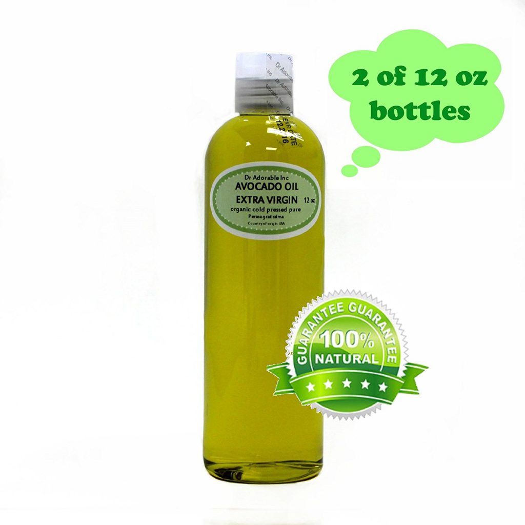 24 OZ PREMIUM AVOCADO OIL EXTRA VIRGIN RAW UNREFINED ORGANIC COLD PRESSED