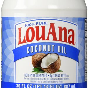 LouAna Pure Coconut Oil (All Natural) 30 fl oz