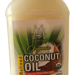 Mememta Refined Organic Coconut Oil (51.2 Oz.)