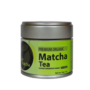 Matcha Green Tea Powder – USDA Organic – Premium Ceremonial Grade – Japanese – 1 oz