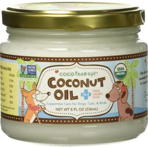 CocoTherapy Organic Virgin Coconut Oil for Pets