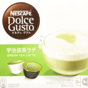 Nestle Coffee Capsules for Nescafe Dolce Gusto - Uji Matcha Green Tea Latte Taste (Japan Import)