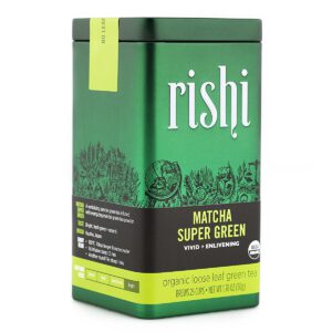 Rishi Tea Organic Matcha Super Green Loose Leaf Tea