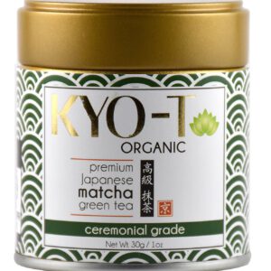 KYO-T Organic Premium Japanese Matcha green tea ceremonial grade 30g