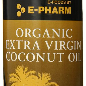 E-Pharm Organic Extra Virgin Coconut Oil 16 Oz