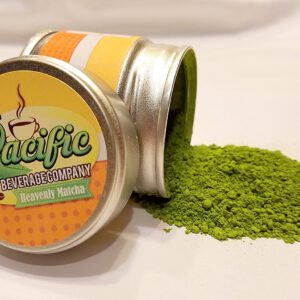 Matcha Green Tea Powder 100% Natural 1oz (30g Tin Can) Healthy Antioxidants Classic Ceremonial Grade Heavenly Matcha