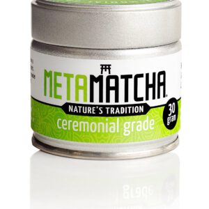 MetaMatcha Nature's Tradition Organic Ceremonial Matcha Super Green Tea From Nishio Japan